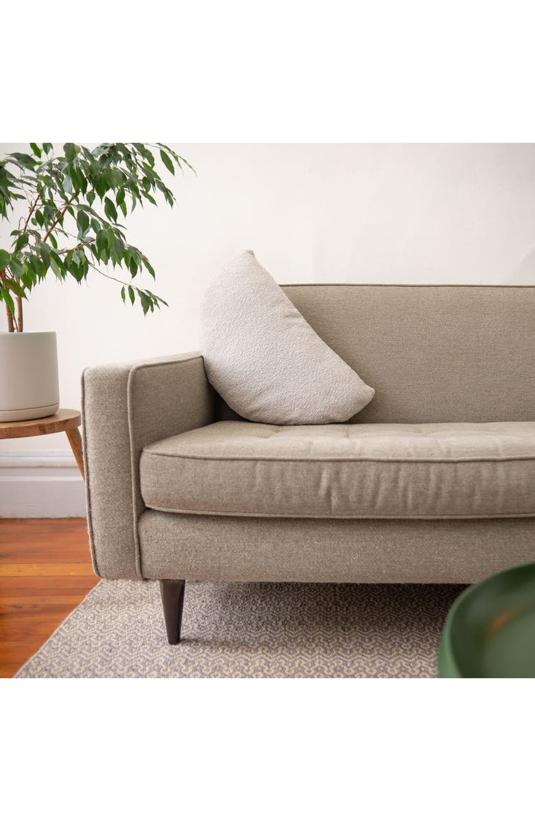 Pazar Studio The Half Circle in Boucle, Alternate, color, Stone