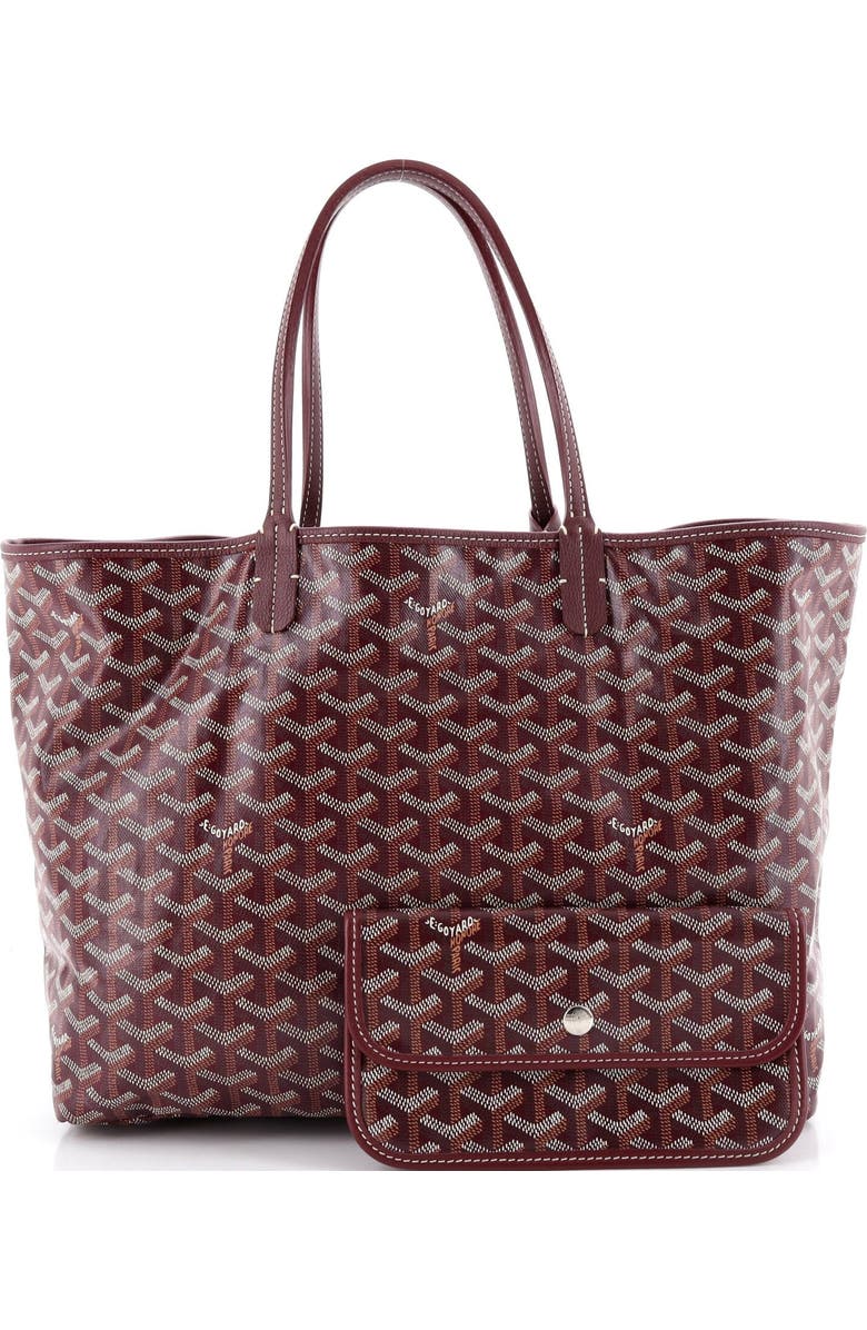 Pre-Owned Goyard Saint Louis Tote Coated Canvas PM, Alternate, color, Rose Gold
