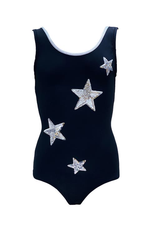 Sequin Star One-Piece Swimsuit,