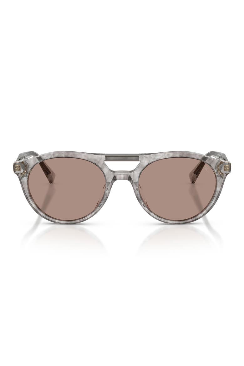 51mm Oval Sunglasses, Main, color, BEIGE