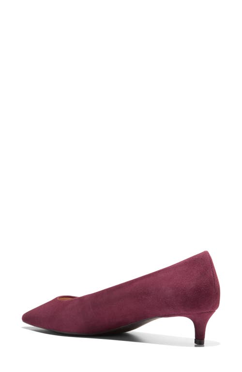 Cole Haan The Go-to Jocelyn Pointed Toe Pump In Purple