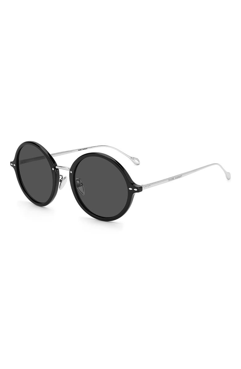 Isabel Marant 53mm Round Sunglasses, Alternate, color,