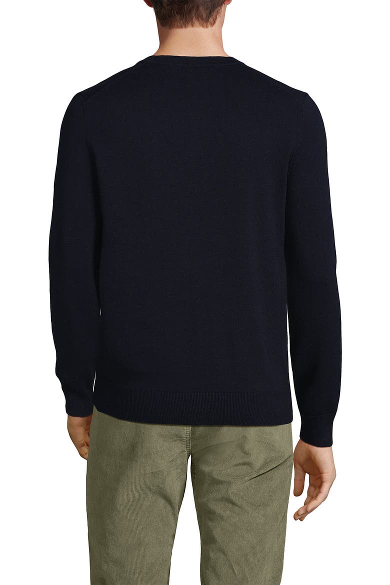 Fine Gauge Cotton Cardigan, Alternate, color, Radiant Navy