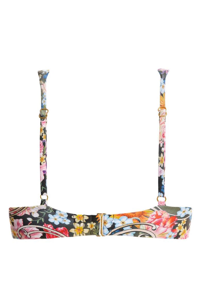 Agua Bendita Balena Dreamin' Underwire Bikini Top, Alternate, color, Pink Floral Multi