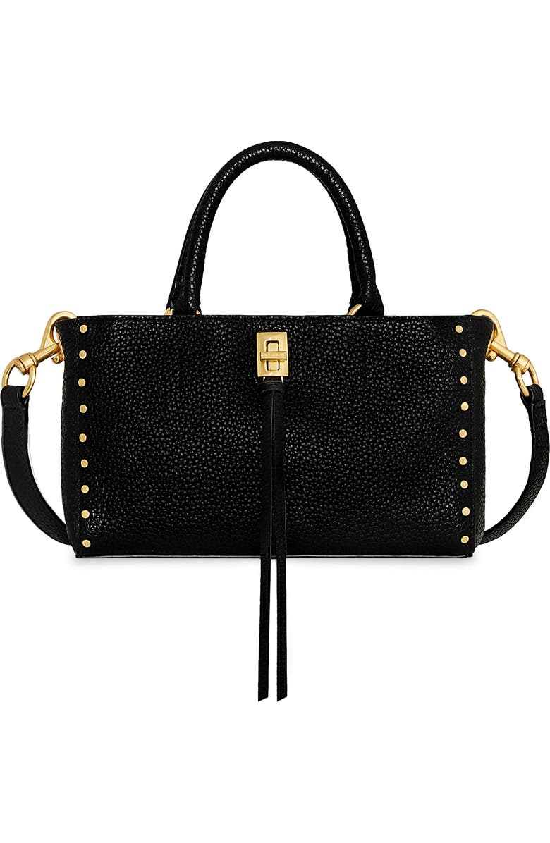 Rebecca Minkoff Darren Leather Top Handle Bag, Main, color,