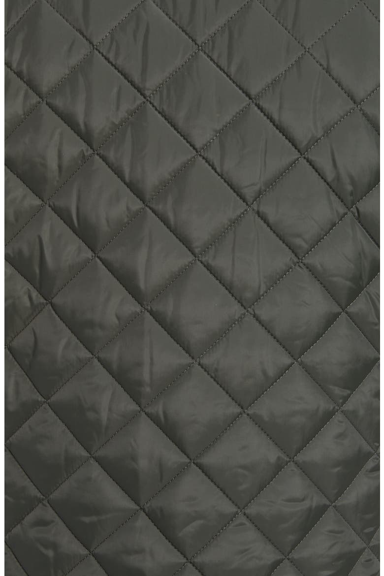 Quilted Jacket, Alternate, color, DARK GREEN