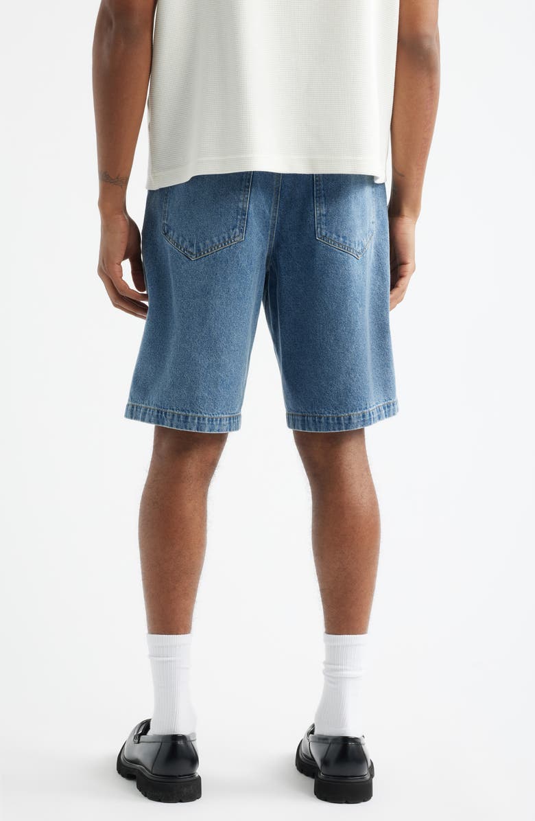 BP. Baggy Denim Shorts, Alternate, color, Blue Mid Wash