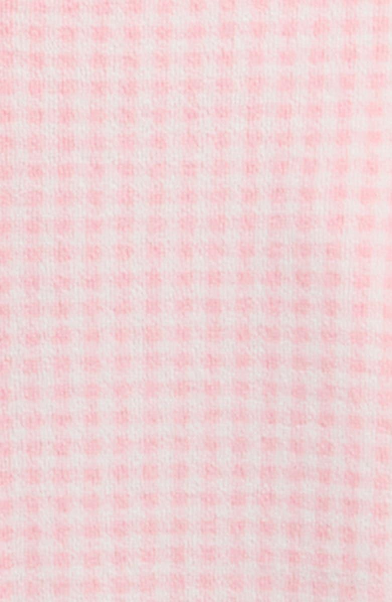 Little Me GINGHAM LS SWIM COVER UP, Alternate, color, Pink