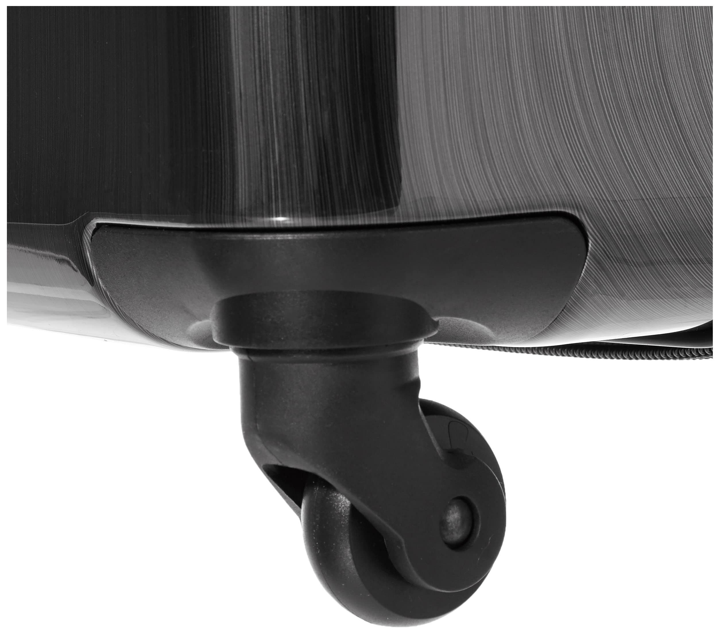 Samsonite Winfield 2 Checked-Large 28-Inch Hardside Expandable Luggage with Spinner Wheels, Alternate, color, Brushed Anthracite