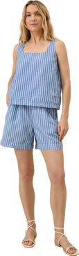 Pact Canopy Linen High-Waisted Short Made with Organic Cotton