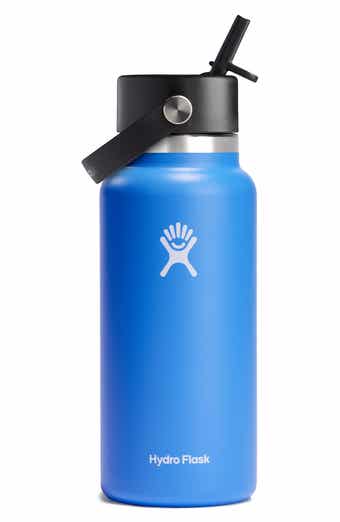 Hydro Flask 32-Ounce Wide Mouth Flex Straw Cap Water Bottle