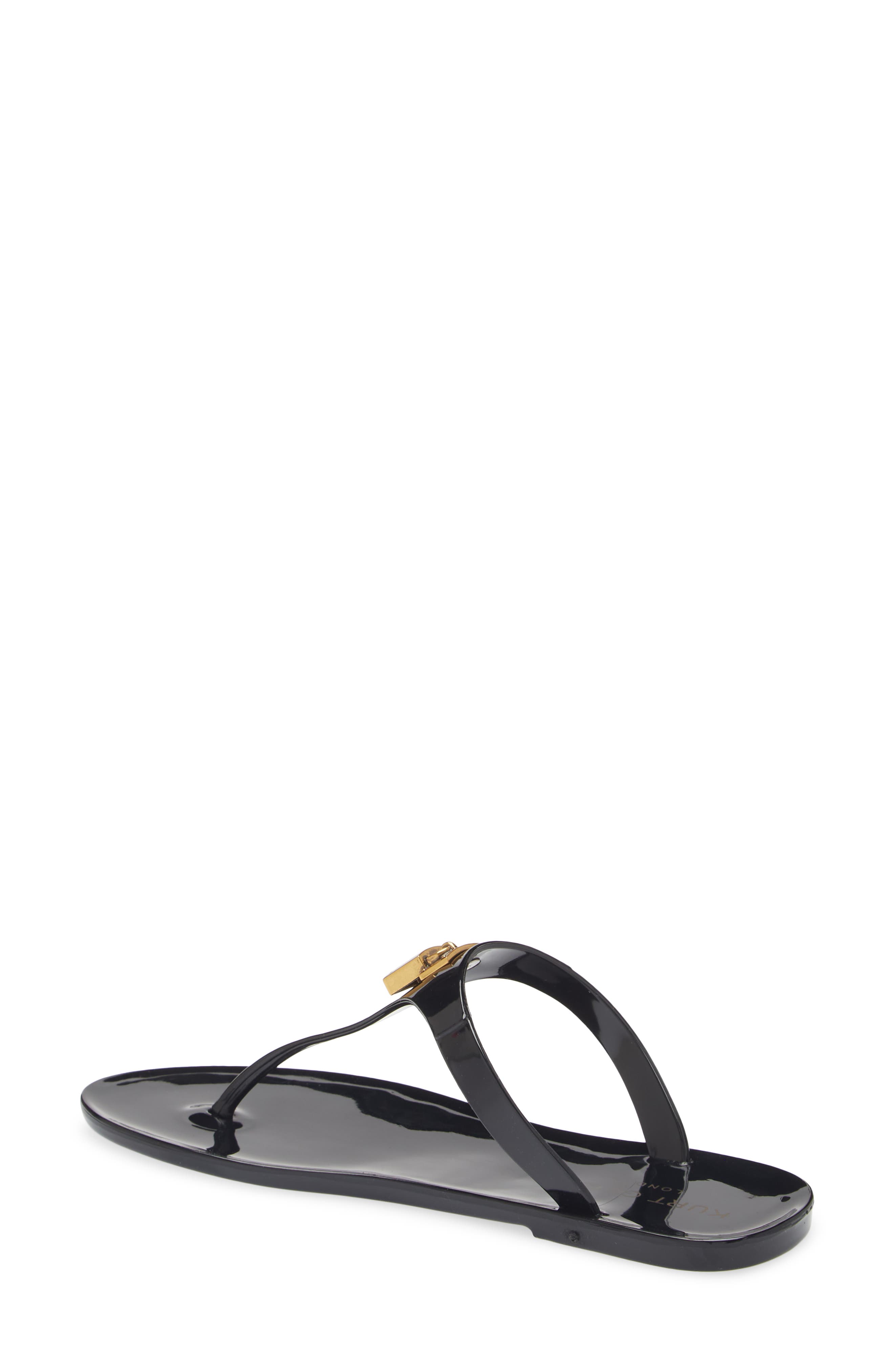 Kurt Geiger London Brixton Jelly Sandal, Alternate, color, Black