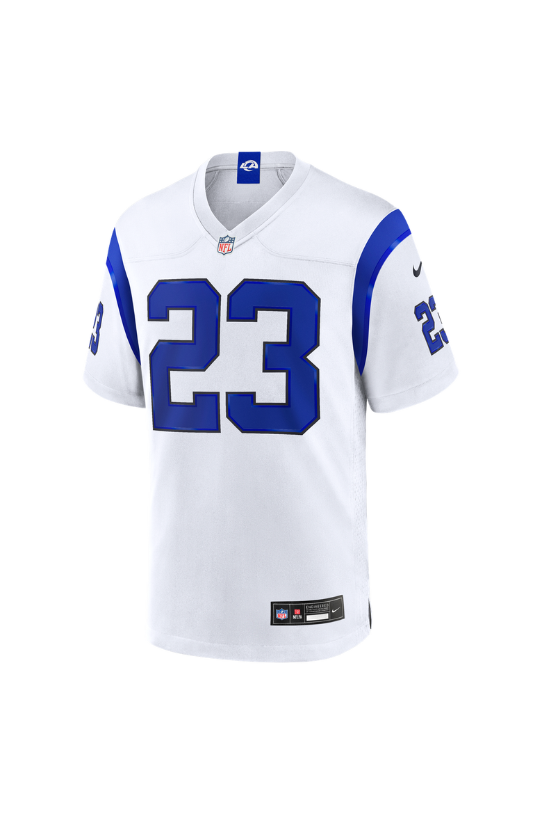 Men's Nike Kyren Williams Los Angeles Rams Fearsome White Game Jersey, Alternate, color, White