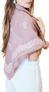 Petit Moments Everly Paisley Glitter Square Scarf