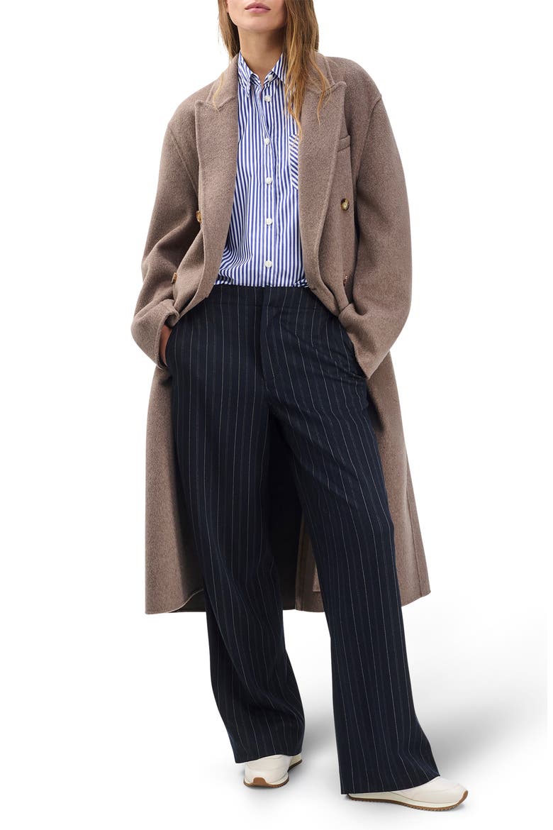 Irina Ponte Wide Leg Pants, Alternate, color, NVYMT