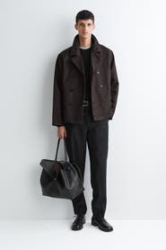 COS Technical Nylon Short Trench Jacket