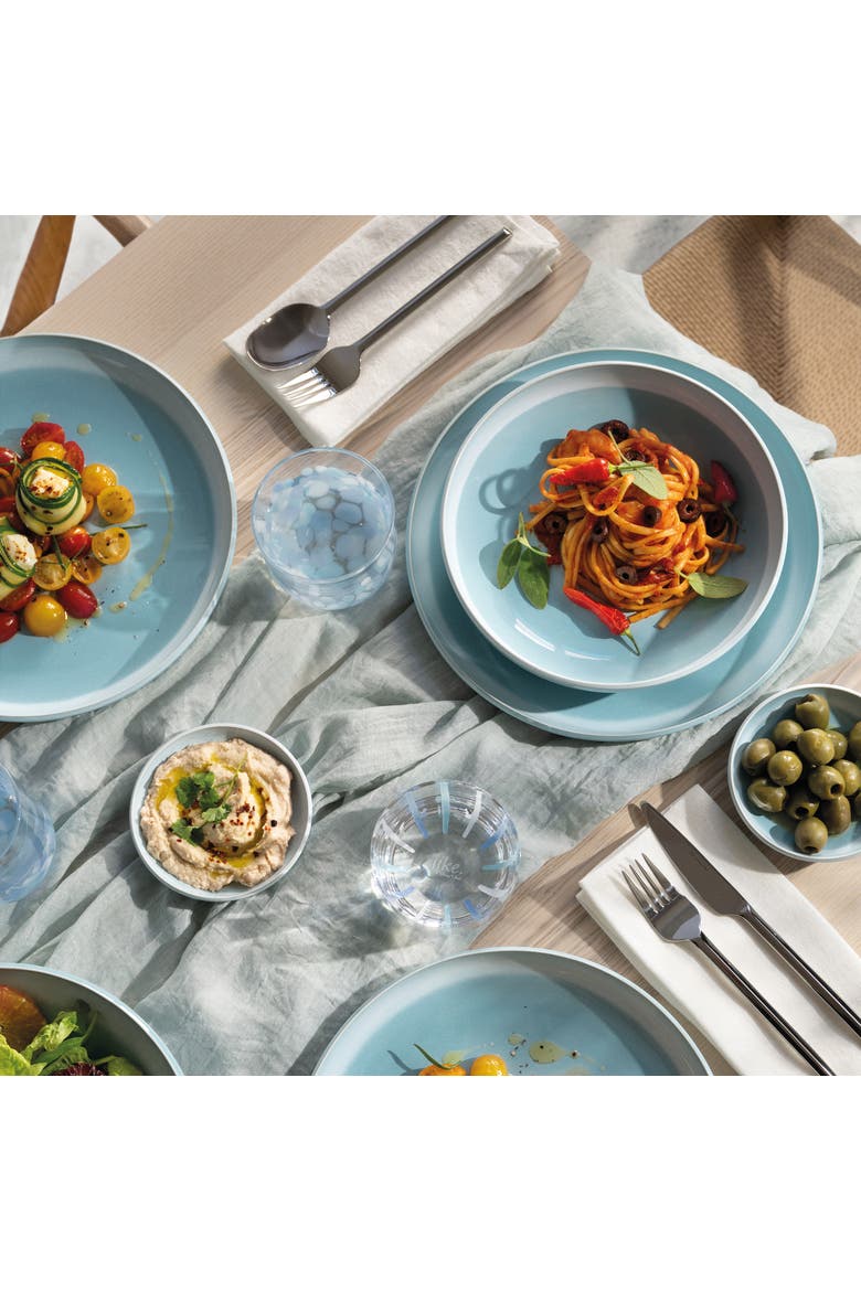 Perlemor Aqua Pasta Bowl, Alternate, color, Blue Green