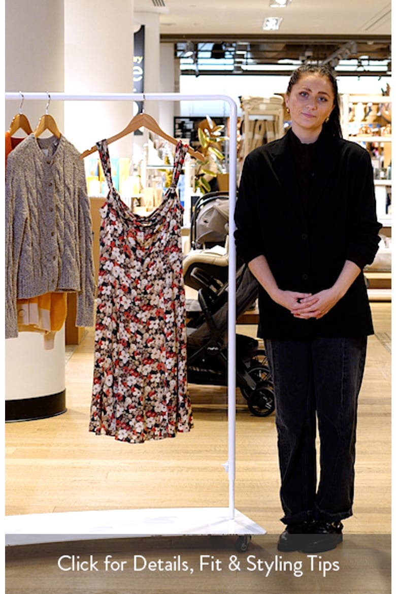 Donielle Cowl Neck Silk Dress video