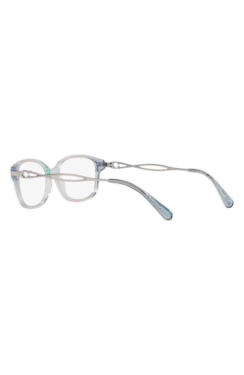COACH 52mm Pillow Optical Glasses, Alternate, color, 