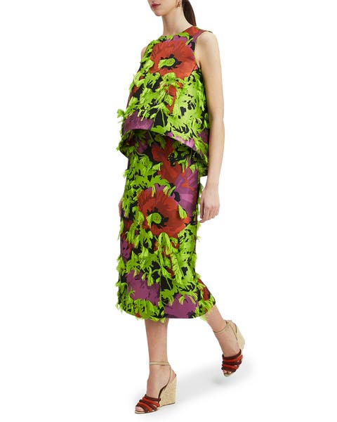 Pencil Skirt Wonderland Fil Coupe Multicolor