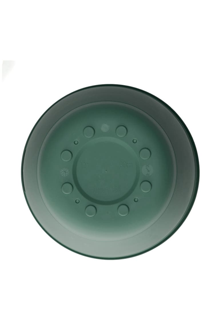 16 Inch Dayton Planter With Saucer, Turtle Green, Alternate, color, Green