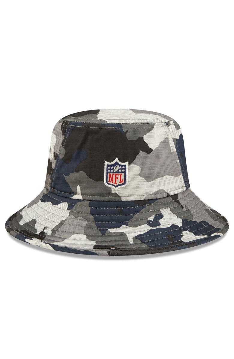 New Era Men's New Era Camo Houston Texans 2022 NFL Training Camp Official Bucket Hat, Alternate, color,