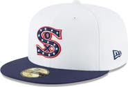 New Era Men's New Era White Chicago White Sox Cooperstown Collection Wool 59FIFTY Fitted Hat