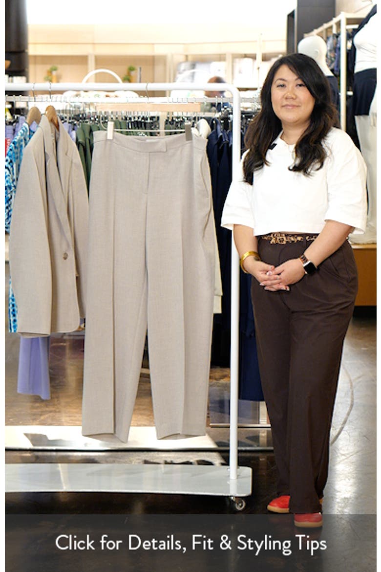 The Claire Pebble Crepe Pants video