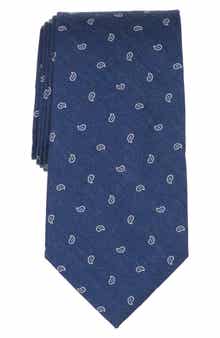 Spaced Mini Paisley Tie