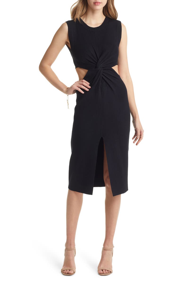 VICI Collection Cutout Knit Dress, Main, color, 