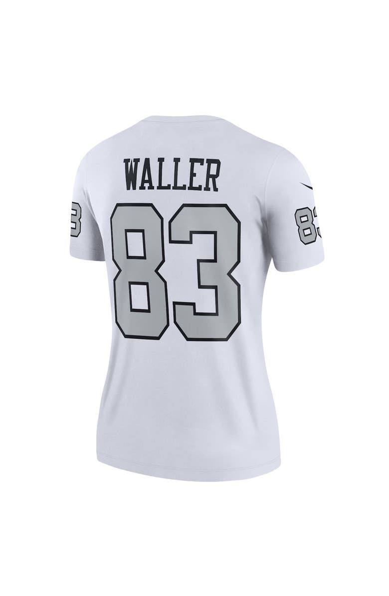 Nike Women's Nike Darren Waller  White Las Vegas Raiders Alternate Legend Player Performance Top, Alternate, color, 