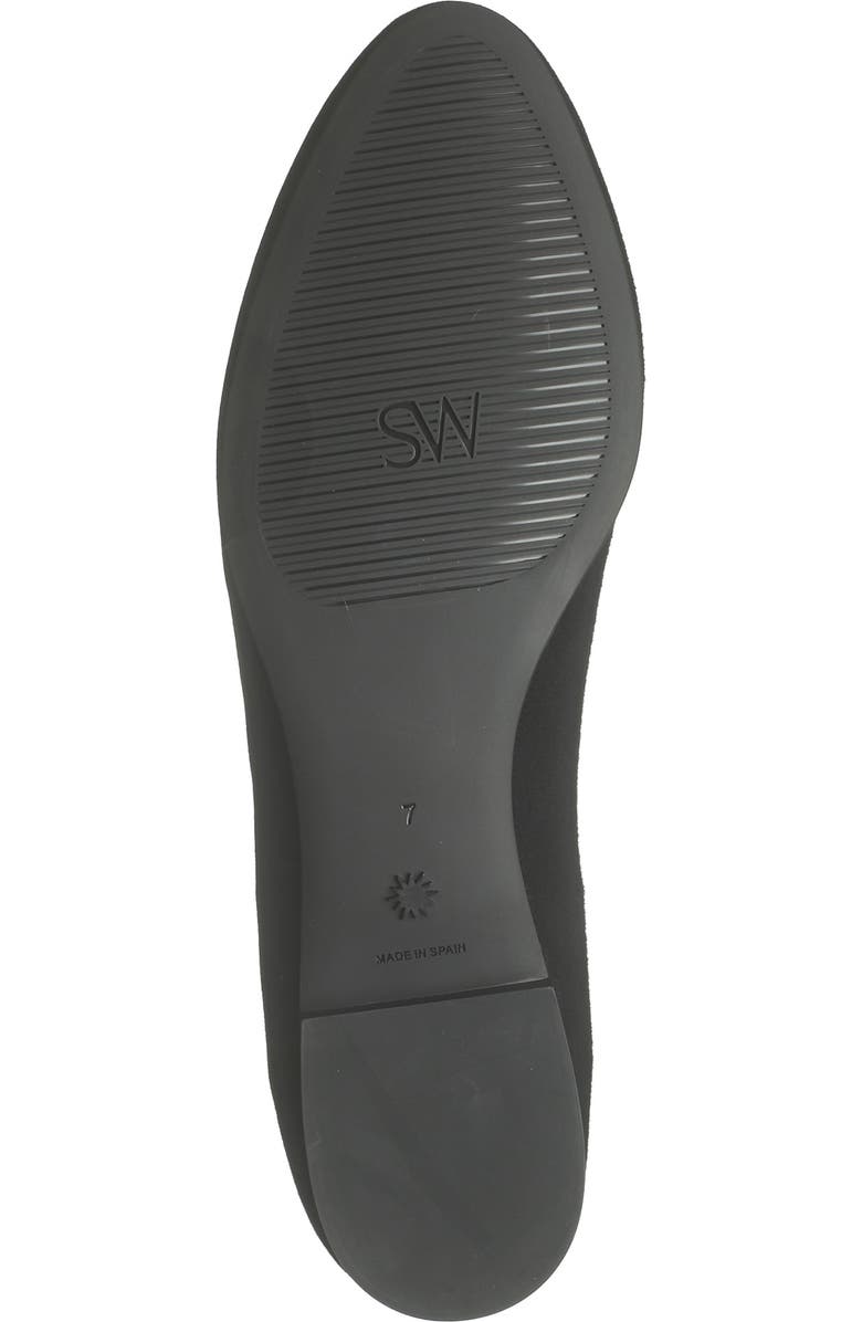 Stuart Weitzman Gabby Leather Ballet Flat - Multiple Widths Available, Alternate, color,