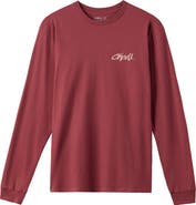 O'Neill Kids' Home Grown Long Sleeve Cotton Graphic T-Shirt