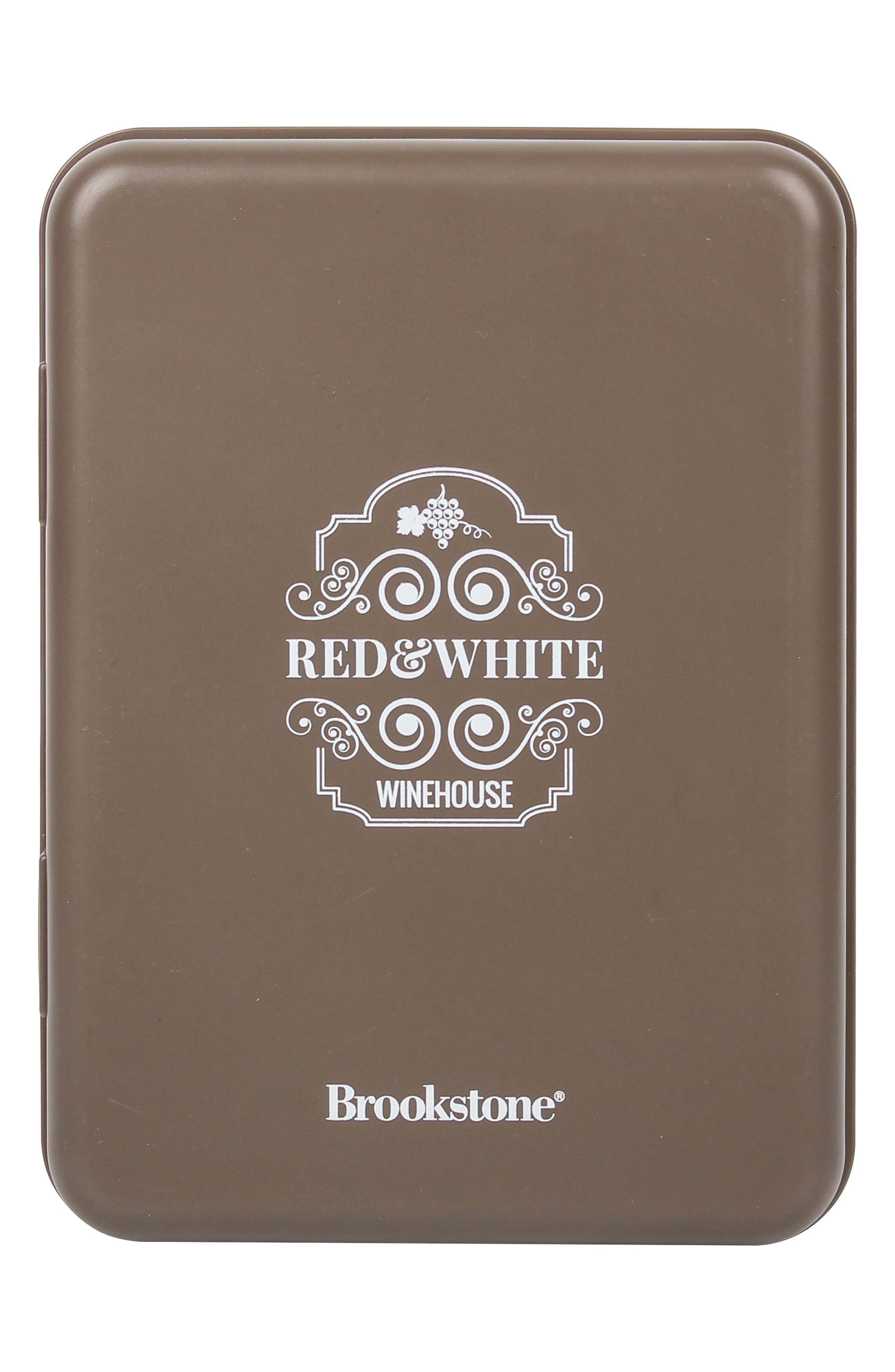 BROOKSTONE Compact Wine Accessories Kit