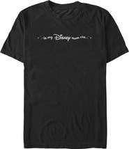 Disney Men's Disney In My Sparkly Mom Era  Graphic T-Shirt