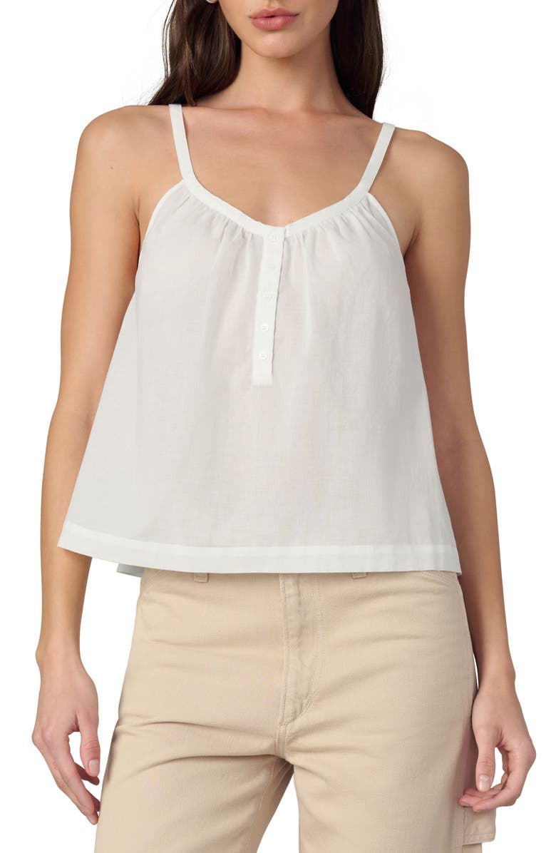 Joe's The Charlie Babydoll Tank Top, Main, color, White