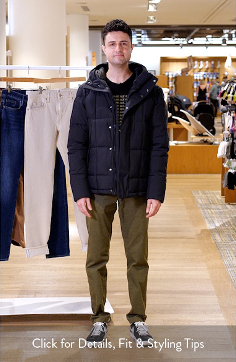 Fraser Water Resistant Quilted Hooded Parka, sales video thumbnail