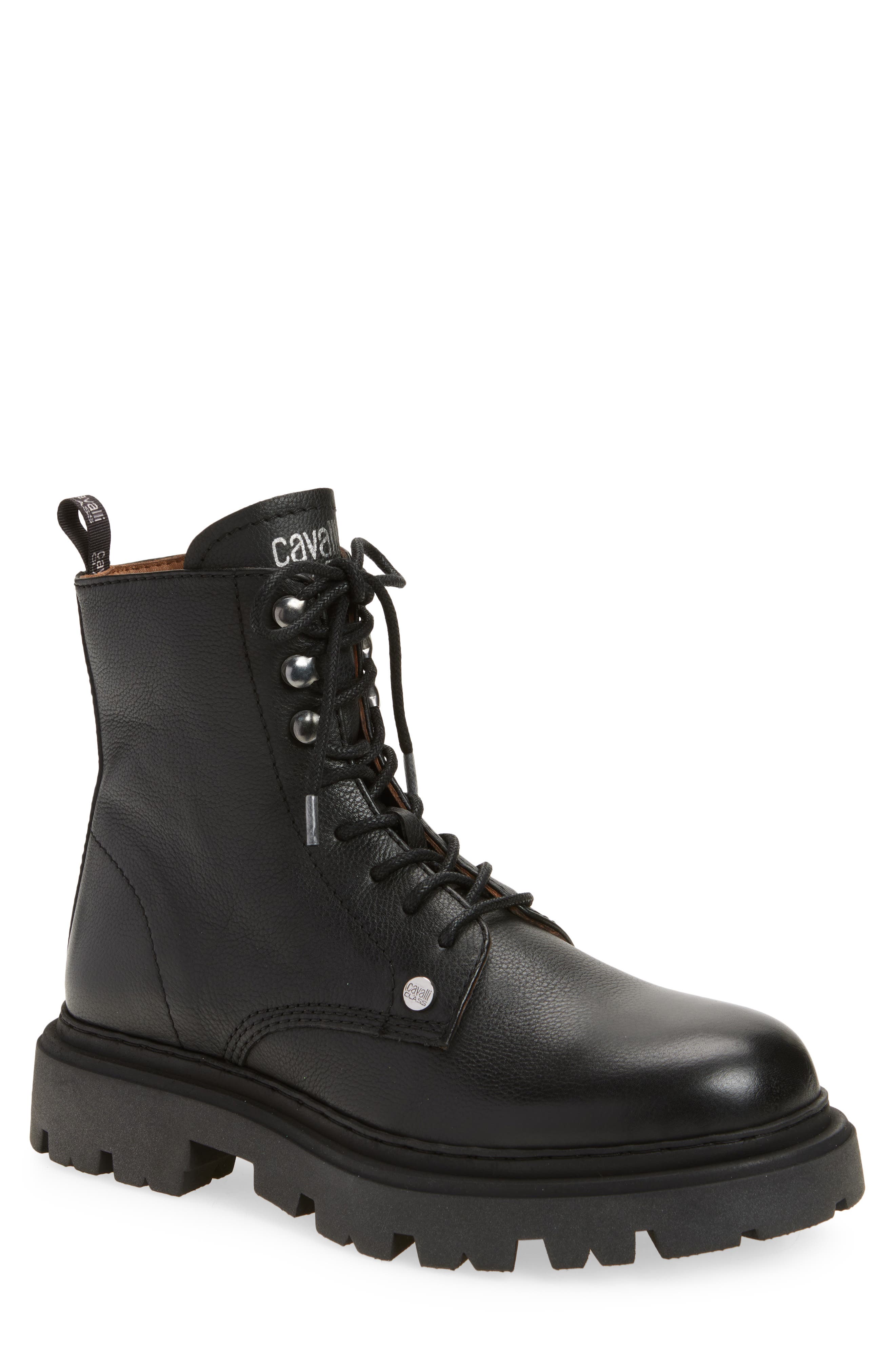 Roberto Cavalli Braise Combat Boot