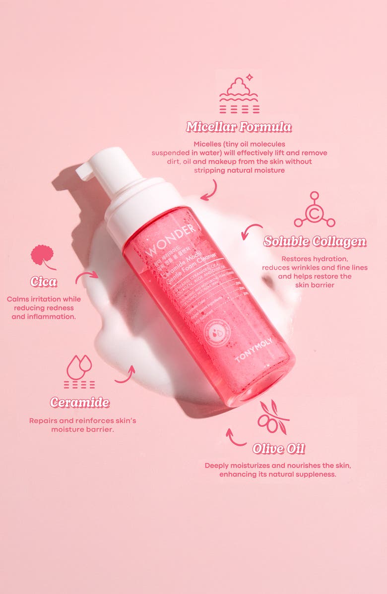 TONYMOLY Wonder Ceramide Mochi Barrier Boosting Essentials Kit, Alternate, color, Pink