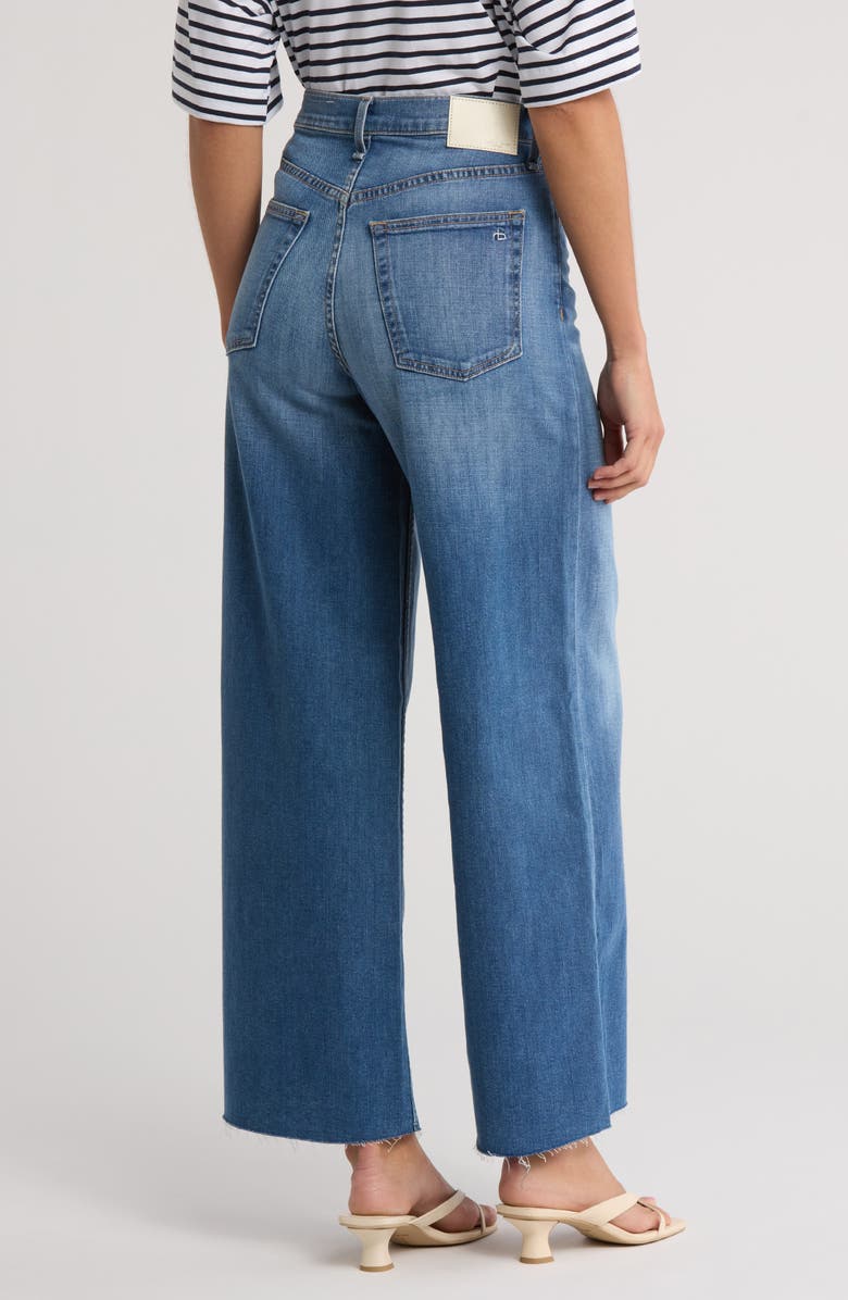 rag & bone Sofie High Rise Ankle Wide Leg Jeans, Alternate, color, 