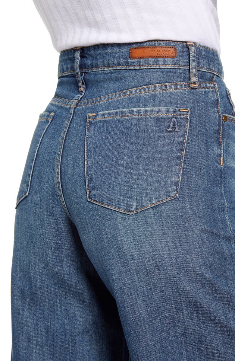 Articles of Society Lyla Wide Leg Jeans, Alternate, color,