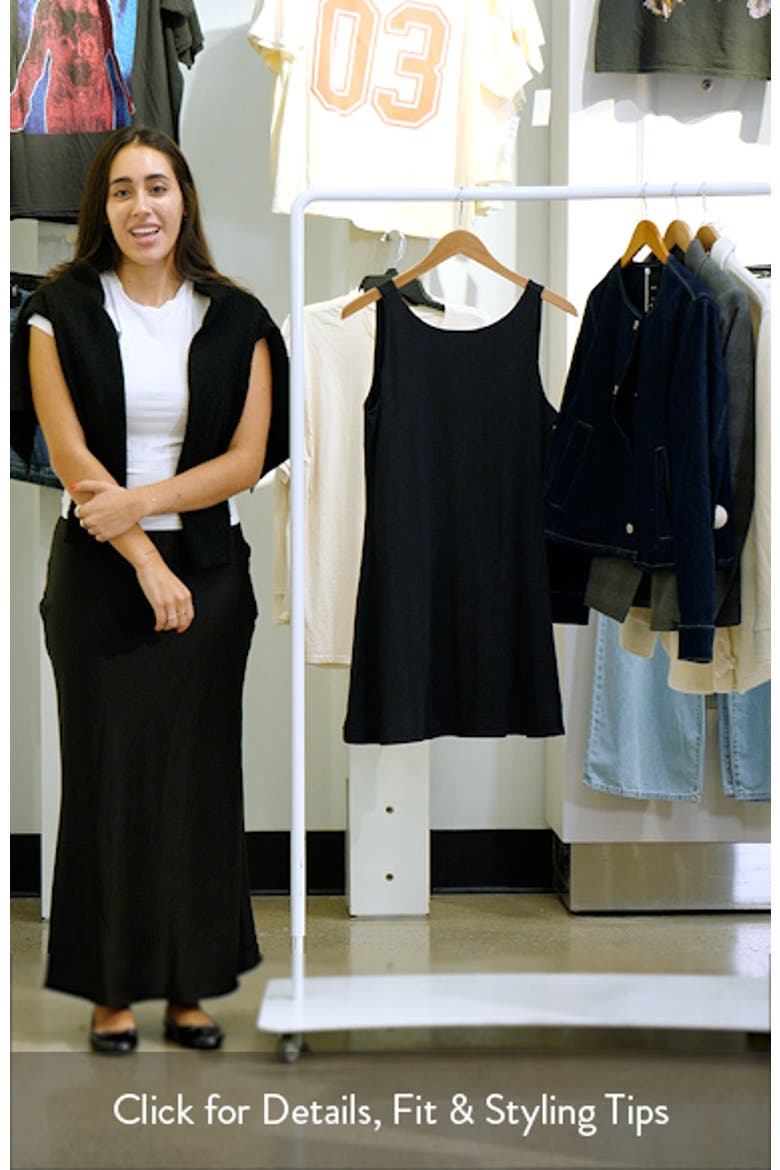 Skyline Jersey Tank Dress video