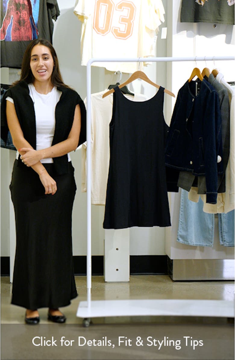 Skyline Jersey Tank Dress, sales video thumbnail