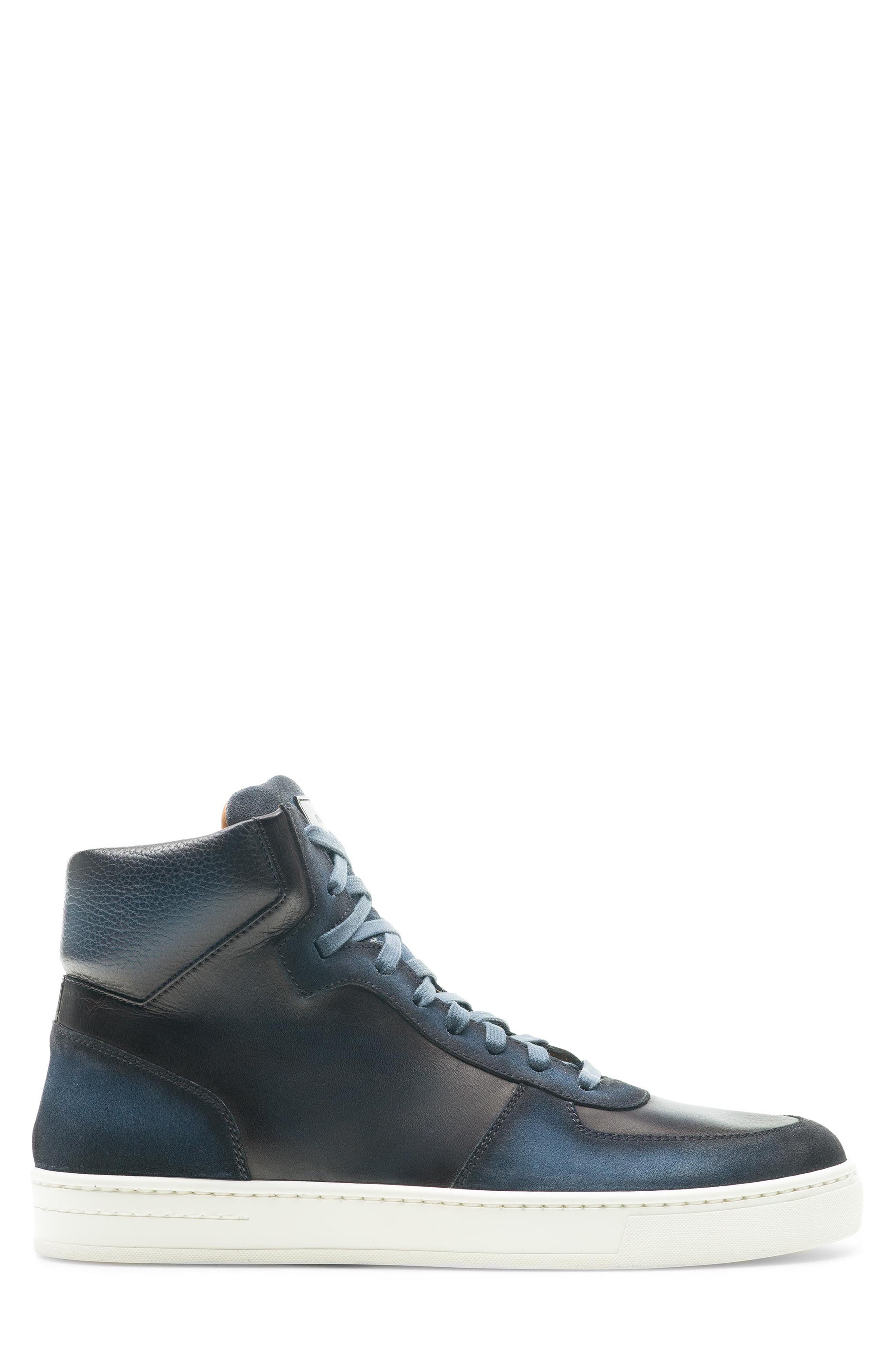 Magnanni Rubio Leather Sneaker, Alternate, color, 