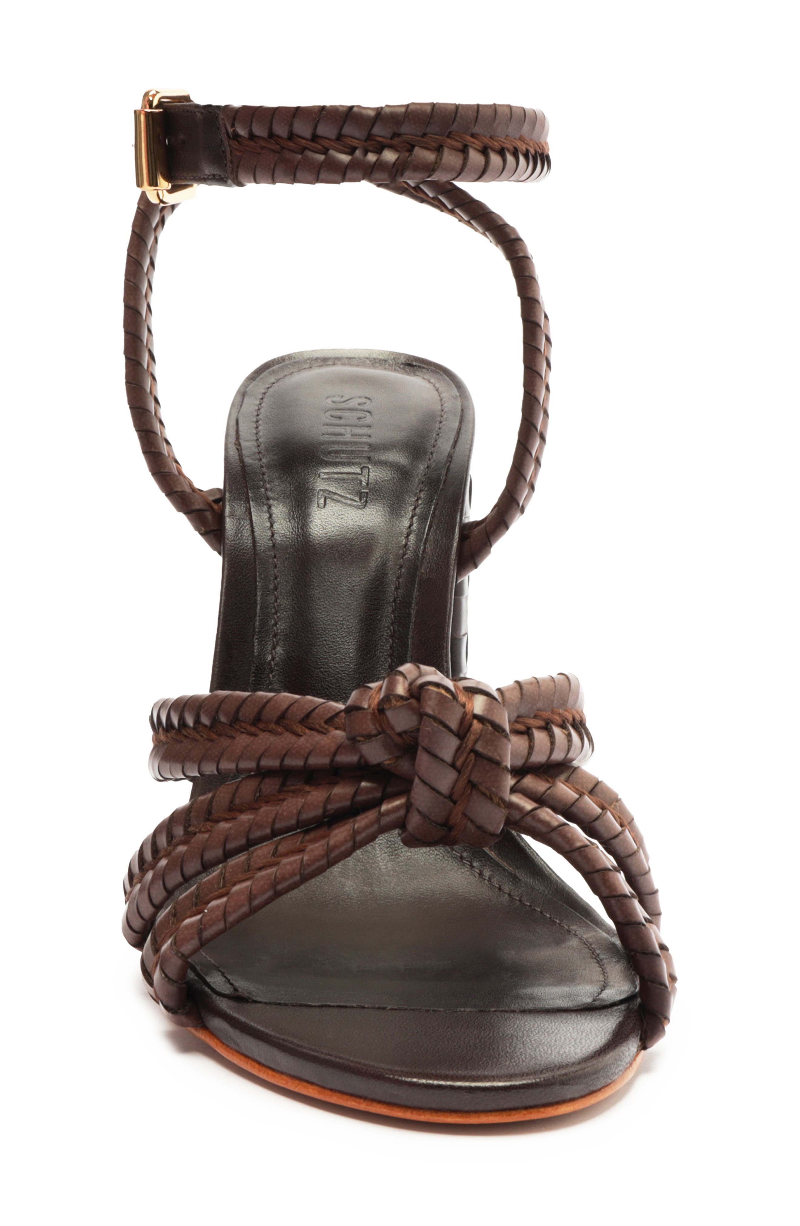 Schutz Kathleen Ankle Strap Sandal, Alternate, color, 