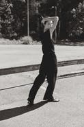 H&M Crinkled Drawstring Pants