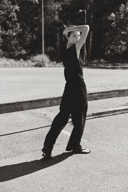 H&M Crinkled Drawstring Pants