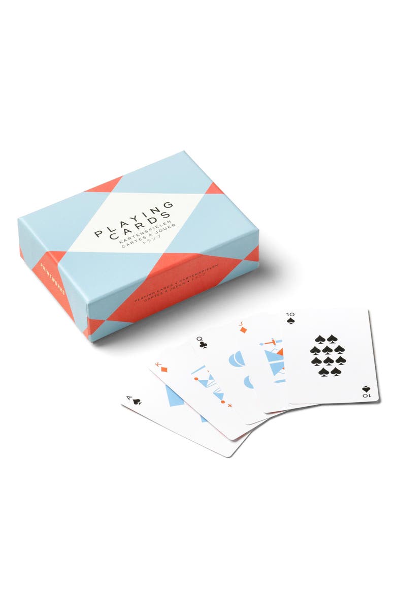 PRINTWORKS Playing Cards, Alternate, color, Blue/ Multi