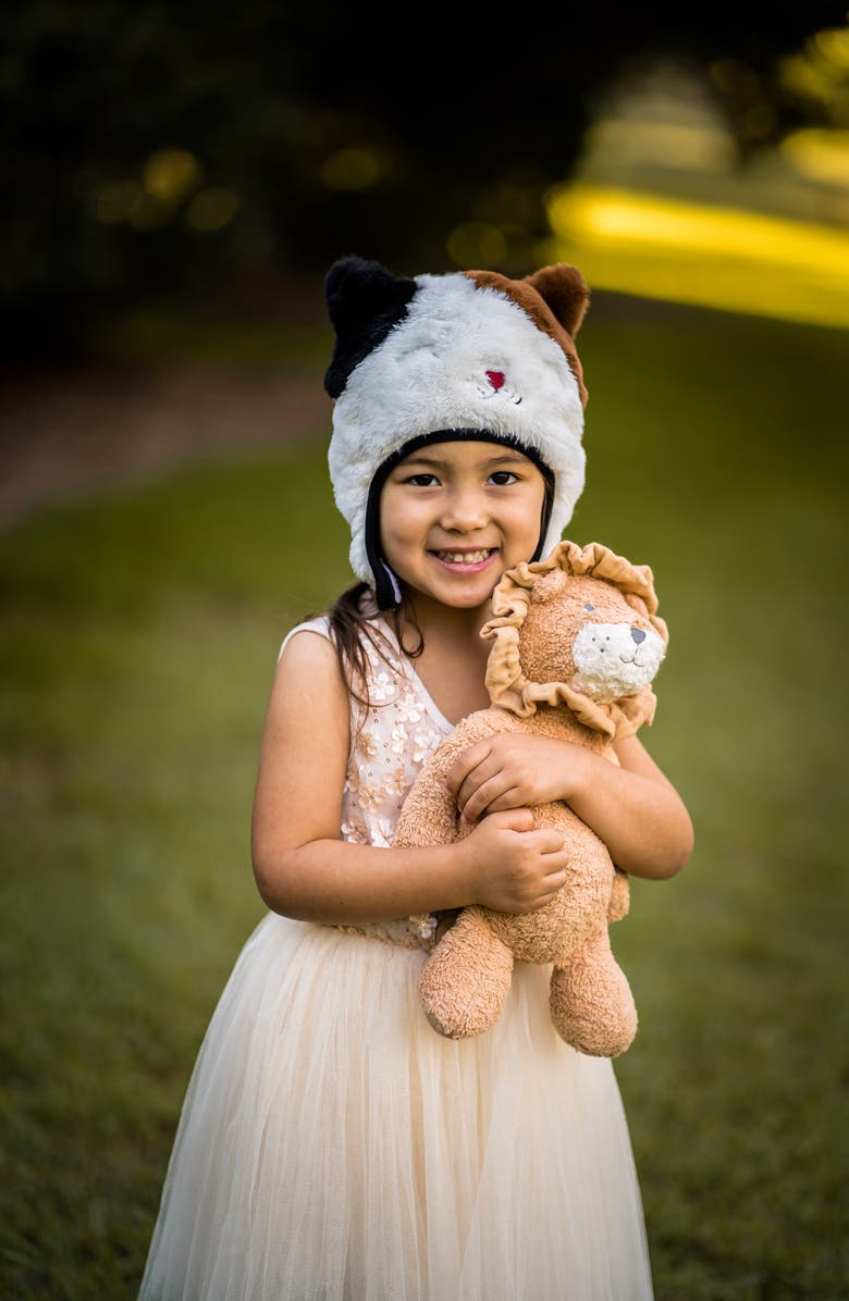 Tikiri Lionel the Lion Organic Cotton Plush Toy, Alternate, color, 