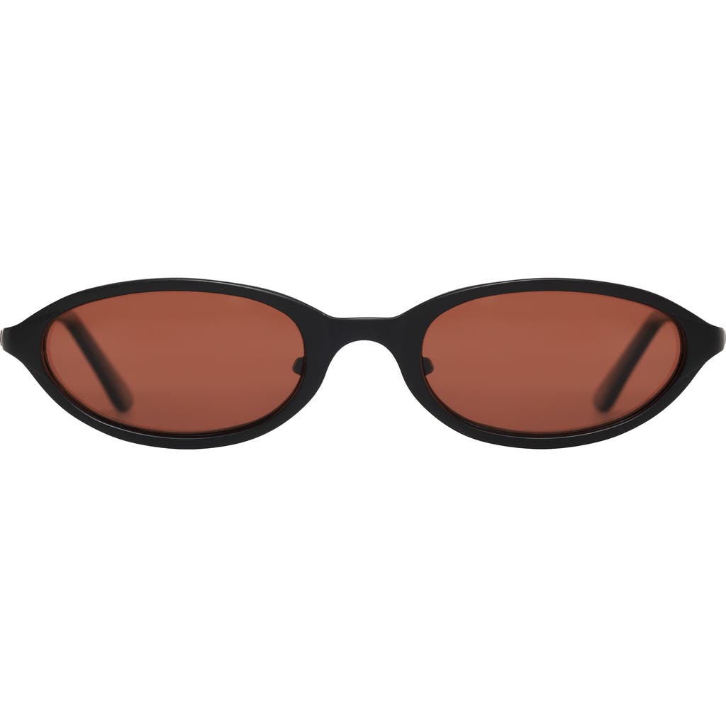 Bru Eyewear Poly Satinless Steeel Blue Light Glasses In Brown